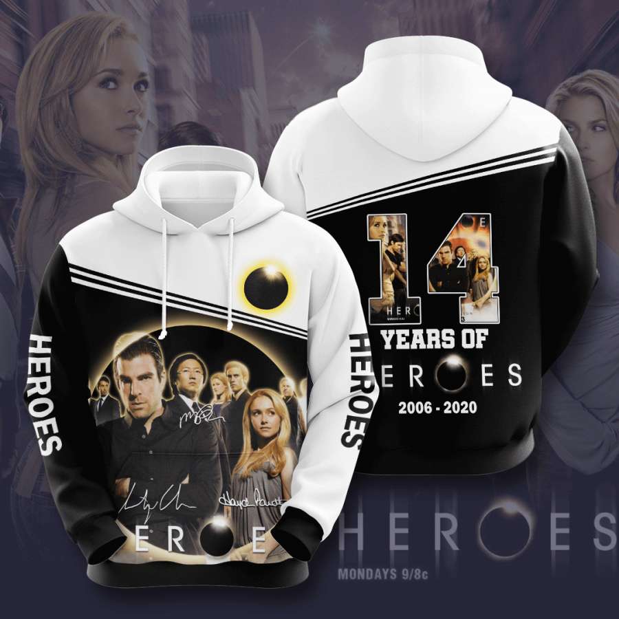 Heroes Team Custom All Over Print 3D Hoodie - Bold Street Style
