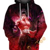Hiei Of The Darkness Custom All Over Print 3D Hoodie - Gothic Style