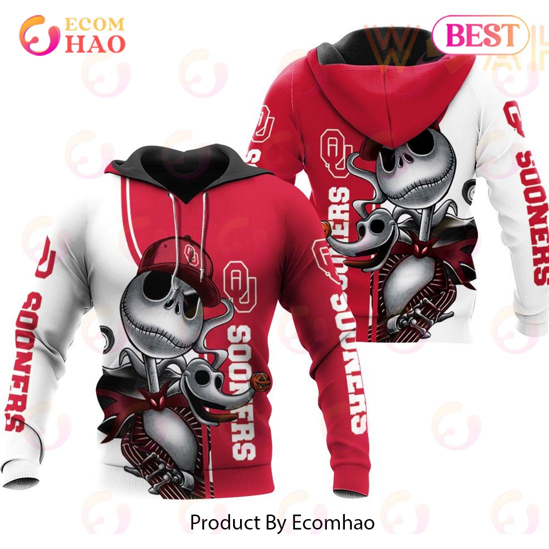 High Quality Ncaa Oklahoma Sooners 3D Full Printing Style 02