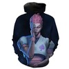 Hisoka Morow Custom All Over Print 3D Hoodie - Gothic Style