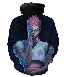 Hisoka Morow Custom All Over Print 3D Hoodie - Gothic Style