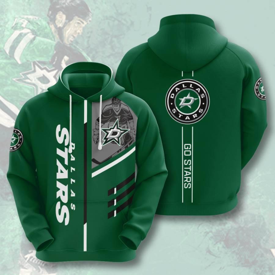Hockey Nhl Dallas Stars 3D All Over Print Zip Up Hoodie Option - Sports Hoodie