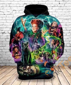 Hocus Pocus Movie Custom All Over Print 3D Hoodie - Halloween Fans' Choice