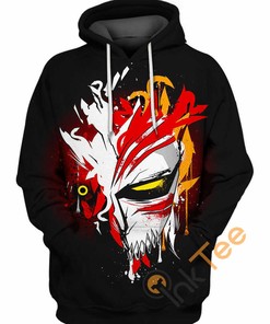 Hollow Mask Custom All Over Print 3D Hoodie - Gothic Style