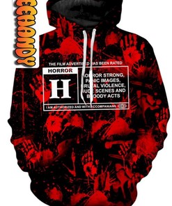 Horror Movie Fi'M Custom All Over Print 3D Hoodie - Horror Fans' Choice