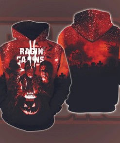 Horror Movies Halloween Custom 3D Hoodie With All Over Print Design - Louisiana Ragin Cajuns
