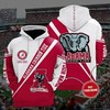 Hot Alabama Crimson Hoodie 3D Printed