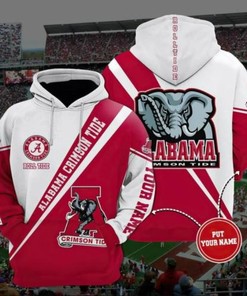 Hot Alabama Crimson Hoodie 3D Printed