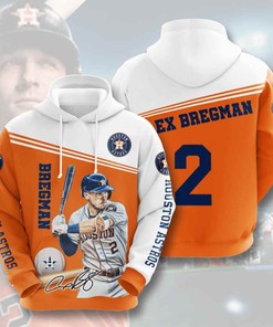 Houston Astros Usa Baseball Hoodie - 3D All Over Print 