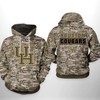 Houston Cougars Camo Veteran Printed Hoodie 