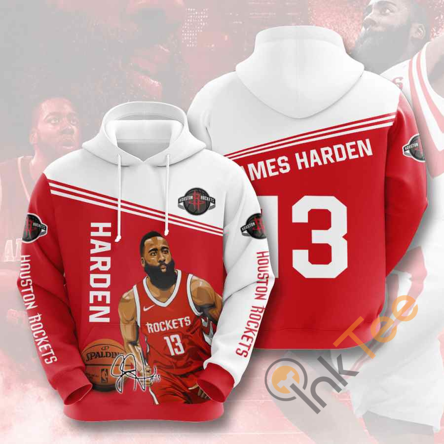 Houston Rockets Basketball Usa All Over Print Hoodie - 3D