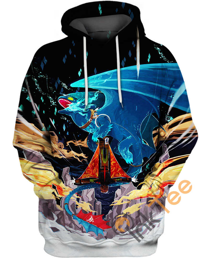 How To Train Your Dragon Hoodie - 3D All Over Print Custom