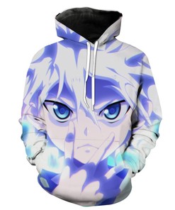 Hunter X Hunter Fans Unite With The Blue Killua Killua Anime 3D Hoodie