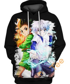 Hunter X Hunter Killua Transparent Gon Hoodie 3D Full Print