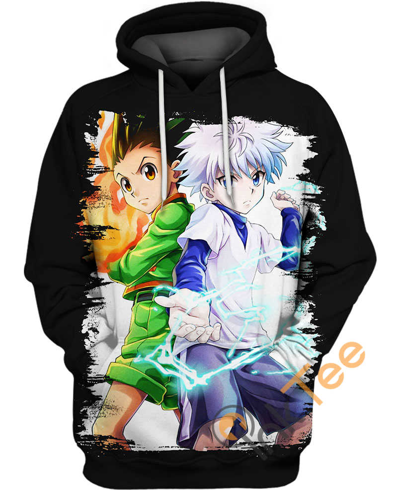 Hunter X Hunter Killua Transparent Gon Hoodie 3D Full Print