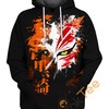 Ichigo Kurosaki Mask 3D Hoodie - From The Anime 