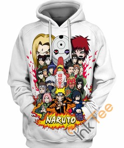 Impress Your Friends With Naruto Ninjas Hoodie 3D