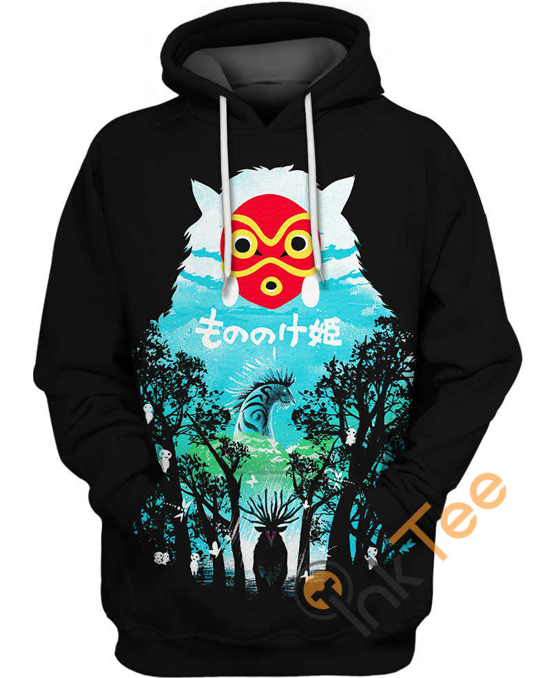 In Princess Mononoke 3D Hoodie - From The Movie
