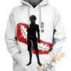 Ink Keneki Kun 3D Hoodie - From Tokyo Ghoul 