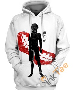 Ink Keneki Kun 3D Hoodie - From Tokyo Ghoul