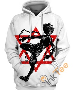 Ink Killua 3D Hoodie - From Hunter X Hunter 