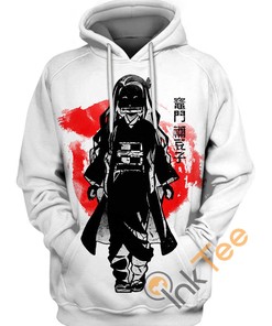 Ink Nezuko Kamado 3D Hoodie - From Demon Slayer 