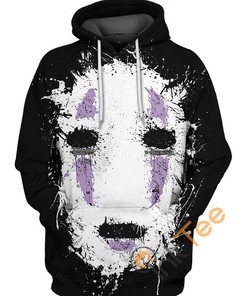 Ink No Face 3D Hoodie - From Spirited Away