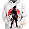 Ink Sasuke 3D Hoodie - From Naruto 