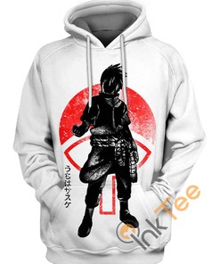 Ink Sasuke 3D Hoodie - From Naruto 