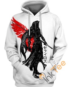 Ink Sephiroth 3D Hoodie - From Final Fantasy 