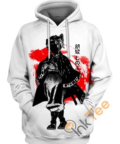Ink Shinobu 3D Hoodie - From Demon Slayer 