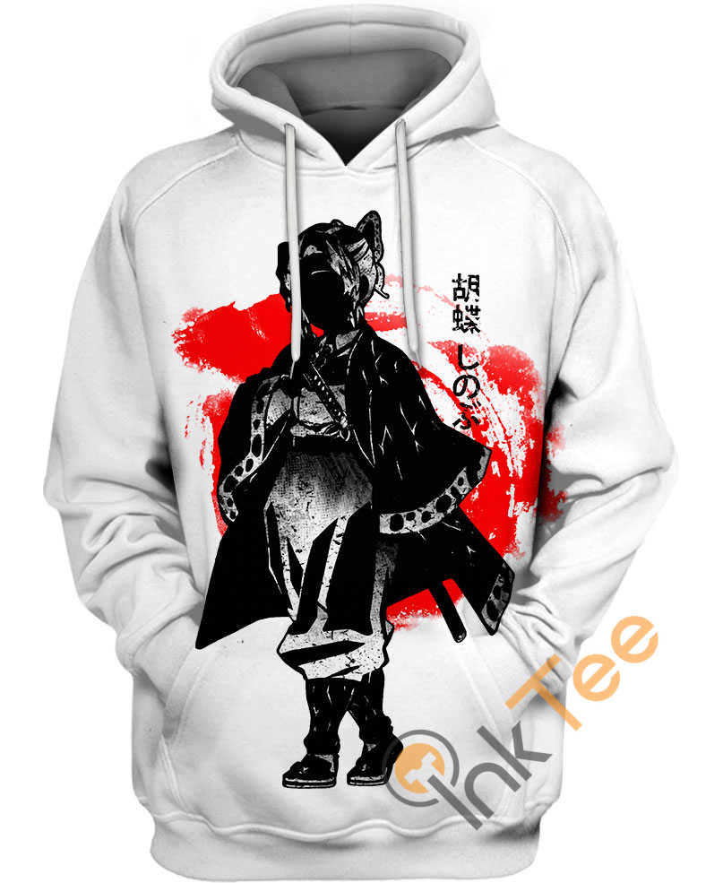 Ink Shinobu 3D Hoodie - From Demon Slayer
