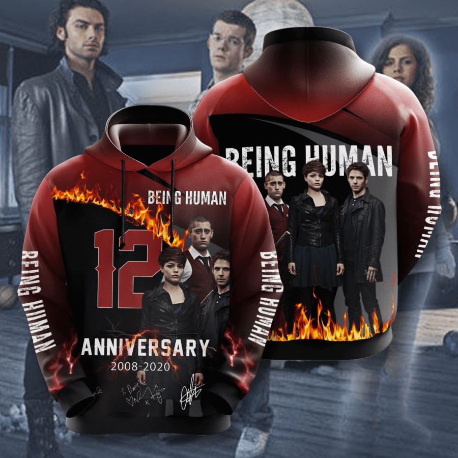 Inspired For Sport: Being Human All Over Print Hoodie 3D