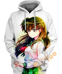 Inuyasha Kagome Hoodie 3D All Over Print Custom Gift For Fans