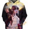Inuyasha Kikyo Hoodie 3D Graphic Full Print Custom Design