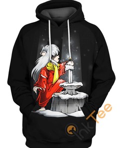 Inuyasha Sword 3D Hoodie - From The Anime 
