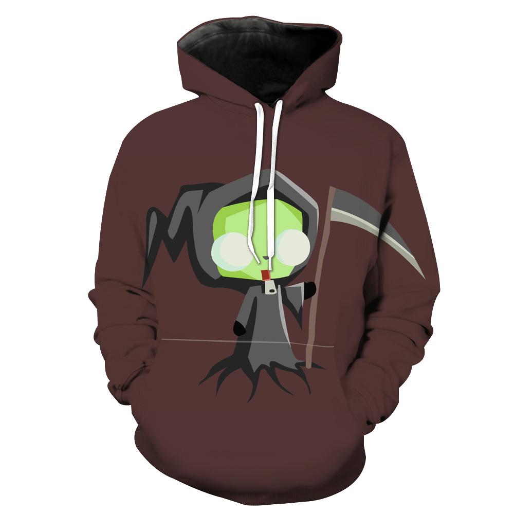 Invader Zim Grim Reaper 3D Hoodie - For The Fans