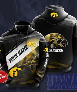 Iowa Custom Sport All Over Print Hoodie 3D - Show Off Your Athletic Pride
