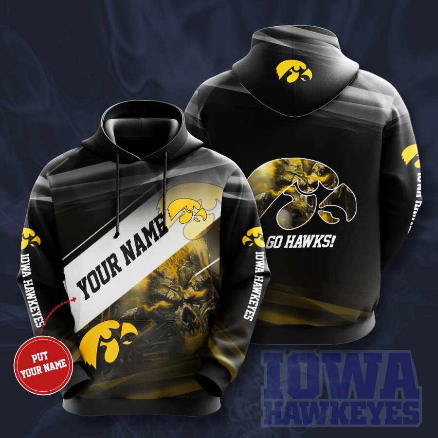 Iowa Custom Sport All Over Print Hoodie 3D - Show Off Your Athletic Pride