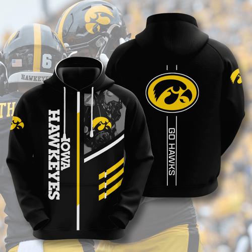 Iowa Hawkeyes Ncaahoodie Hoodie 3D - Perfect For College Sports Fans