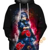 Itachi Copy Wheel Eye 3D Hoodie - From Naruto 