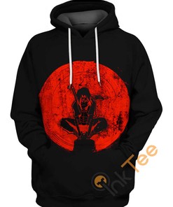 Itachi Uchiha Blood Moon 3D Hoodie - From Naruto