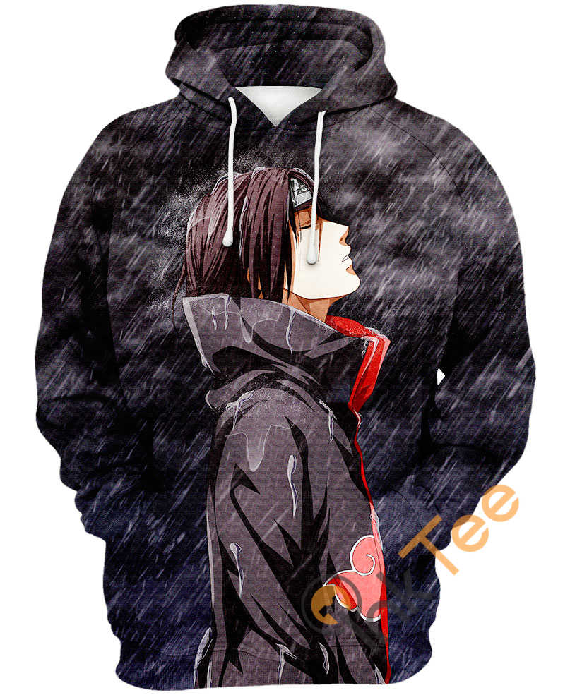 Itachi Uchiha In Peace Custom All Over Print 3D Hoodie