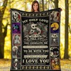 Jack & Sally Blanket - Custom Home Decoration, My Only Love Since the Day I Met You
