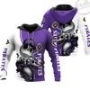 Jack Skellington And Zero East Carolina Pirates Ncaa 3D Hoodie - Exclusive Design