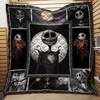 Jack Skellington Blanket 3D Printed Quilt Blanket - Soft Warm Bedding Throw for Kids and Adults