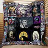 Jack Skellington Christmas Quilt Blanket - Soft Warm Bedding Throw for Kids and Adults