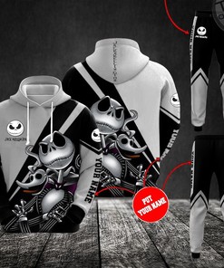 Jack Skellington Combo Hoodie With 3D Graphics
