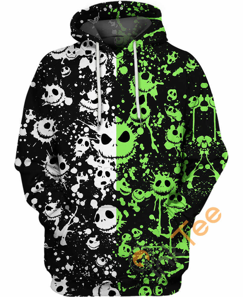 Jack Skellington King Of Halloween All Over Print 3D Hoodie