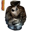 Jack Skellington Nightmare Police Halloween Custom 3D Hoodie
